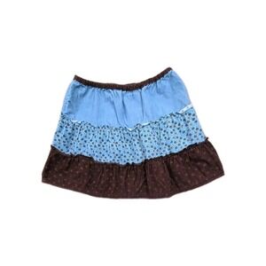Mary-Kate And Ashley Vintage‎ Skirt Size 3T Brown Blue Corduroy